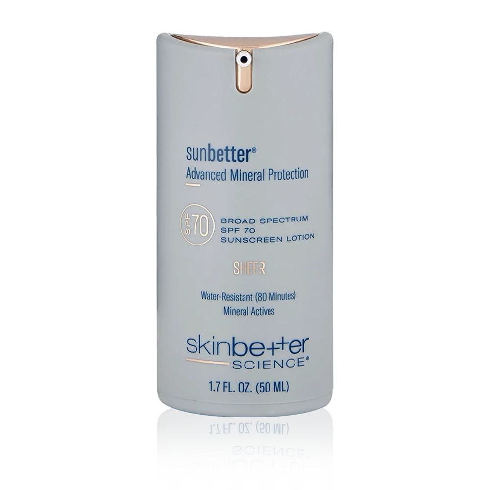 SkinBetter Science sunbetter SHEER SPF 70 Sunscreen Lotion